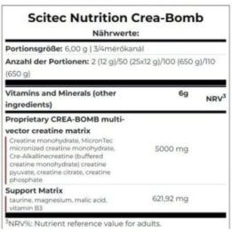 Kreatinas Scitec Crea-Bomb 660 g