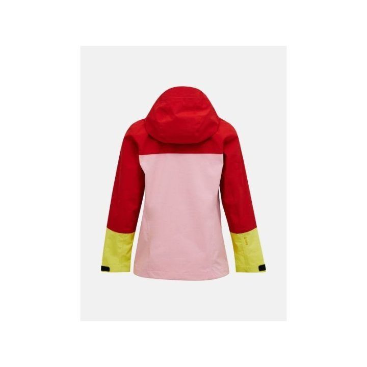 Moteriška striukė Peak Performance Trail Hipe 2.5L Shell, raudona