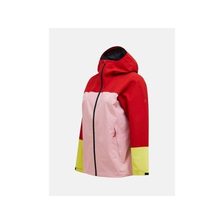Moteriška striukė Peak Performance Trail Hipe 2.5L Shell, raudona