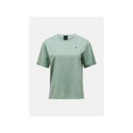 Moteriški marškinėliai Peak Performance W Trail Short Sleeve, žali