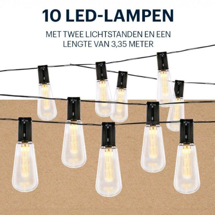 Saulės LED sodo girlianda Grundig 3,35 m