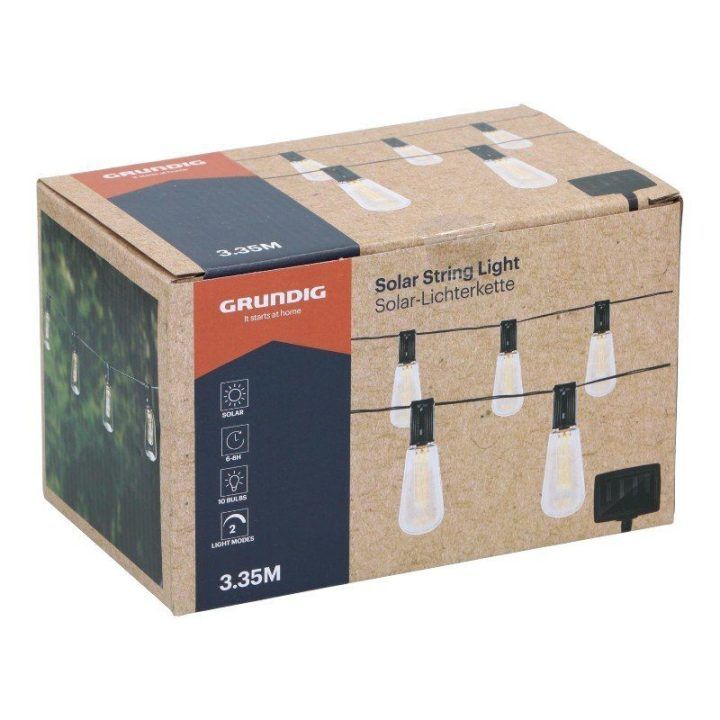Saulės LED sodo girlianda Grundig 3,35 m