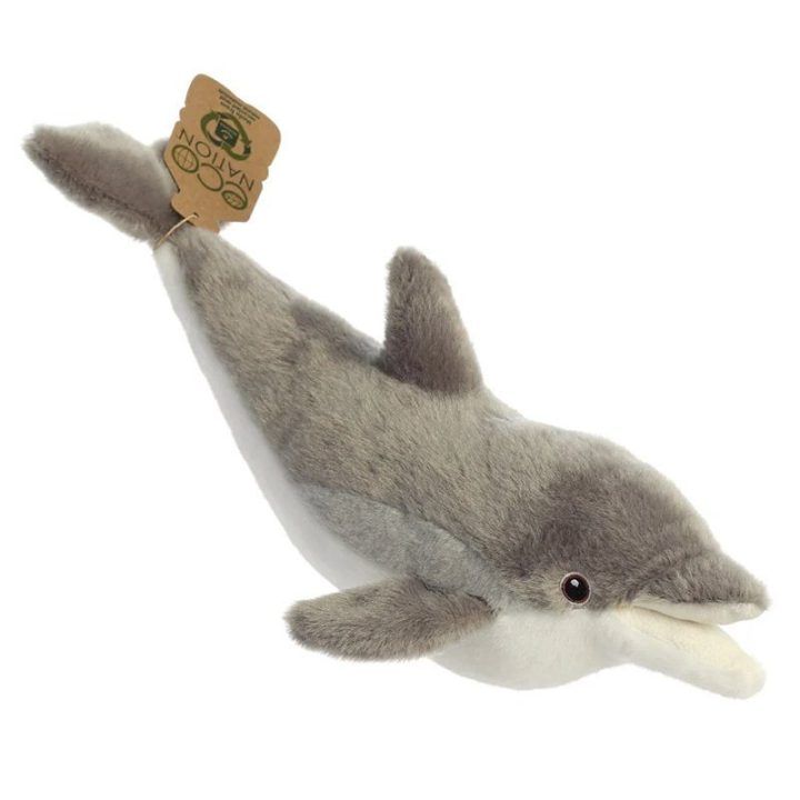 Minkštas žaislas Eco Nation delfinas, 38 cm