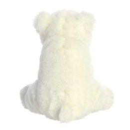 Minkštas žaislas baltas Eco Nation poliarinis lokys 19 cm