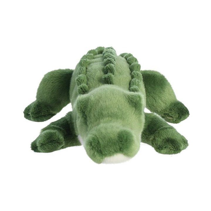 Minkštas žaislas Eco Nation aligatorius, 36 cm, žalias