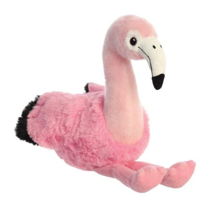 Minkštas žaislas flamingas Eco Nation, rožinis, 27 cm