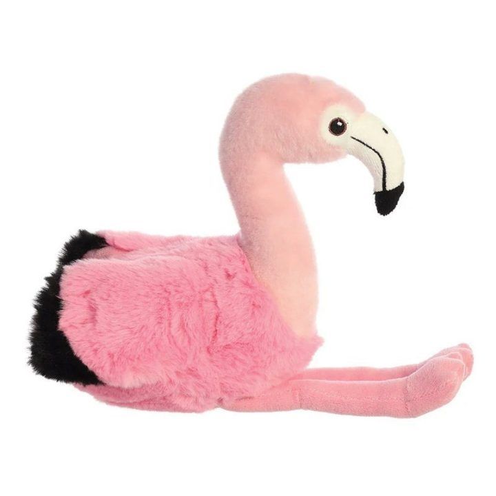 Minkštas žaislas flamingas Eco Nation, rožinis, 27 cm