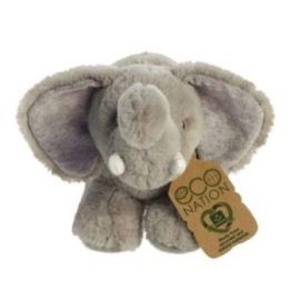 Minkštas žaislas drambliukas Eco Nation, 27 cm
