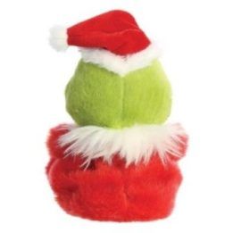 Pliušinis Grinčas su Kalėdų Senelio kostiumu, 13 cm