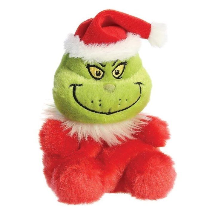 Pliušinis Grinčas su Kalėdų Senelio kostiumu, 13 cm