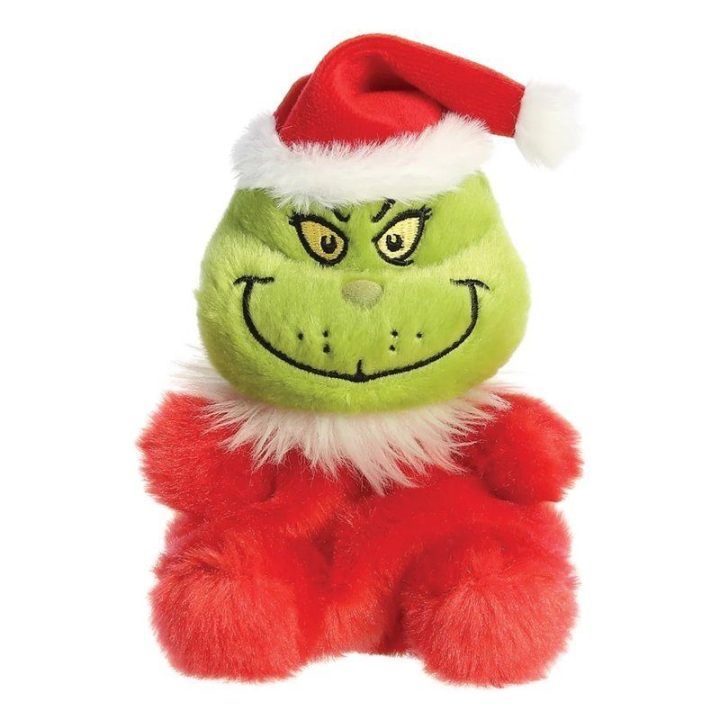Pliušinis Grinčas su Kalėdų Senelio kostiumu, 13 cm
