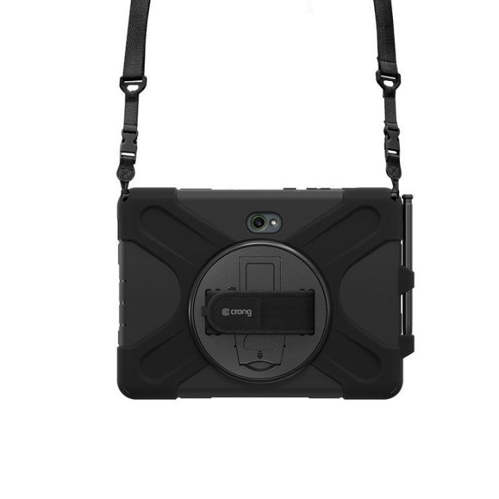 Crong Defender Plus dėklas Samsung Galaxy Tab Active5 Pro 10.1 juodas
