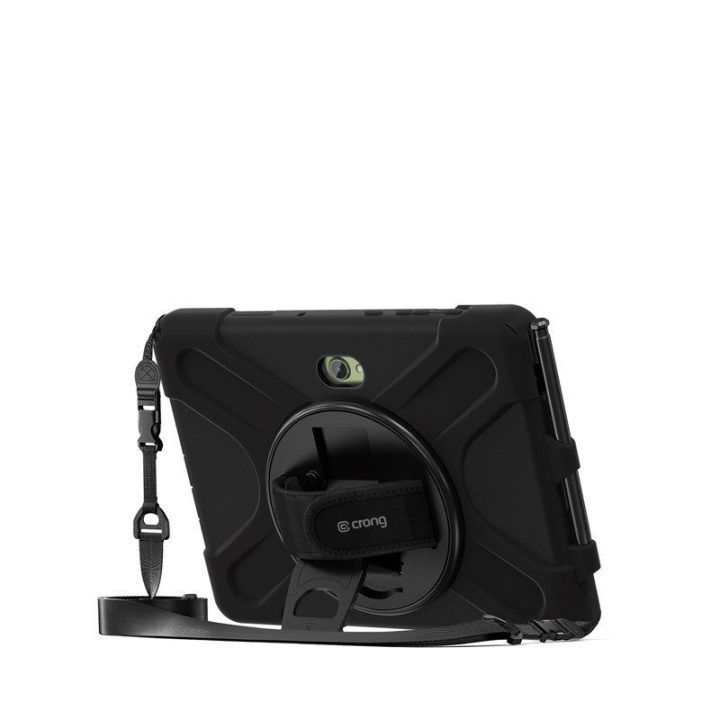 Crong Defender Plus dėklas Samsung Galaxy Tab Active5 Pro 10.1 juodas