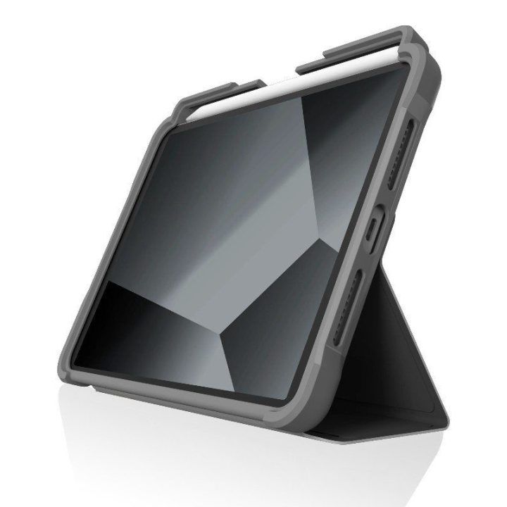 Dėklas STM Dux Plus iPad mini 7 / mini 6, juodas