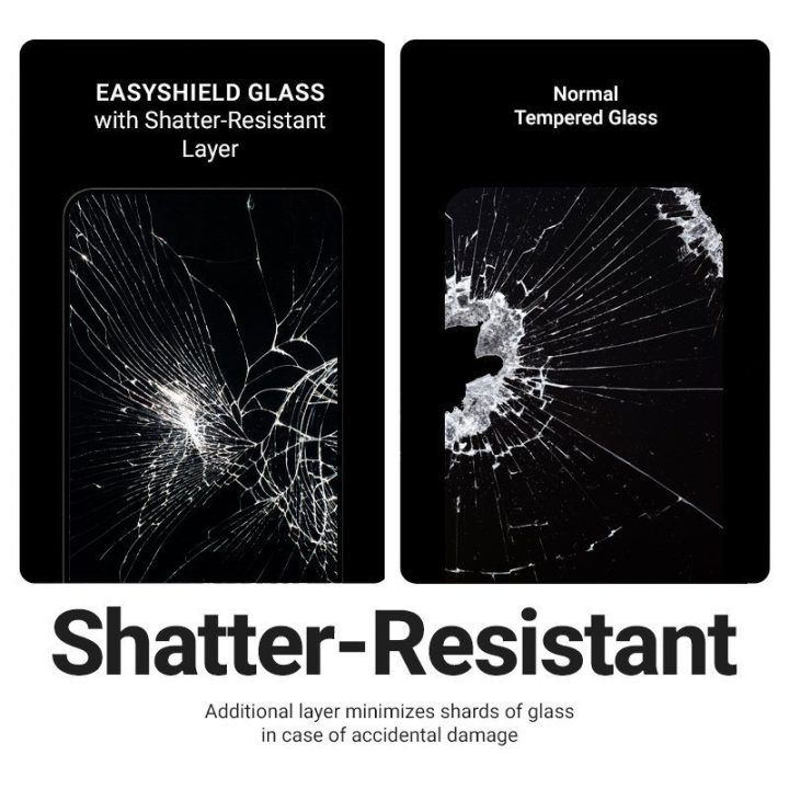 Apsauginis stiklas iPhone 18 Pro/17 Pro/16 Pro/17, Crong EasyShield