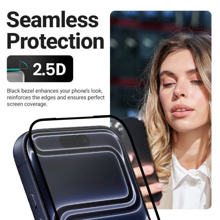 Crong EasyShield 2 vnt. grūdintas stiklas iPhone 18 Pro Max