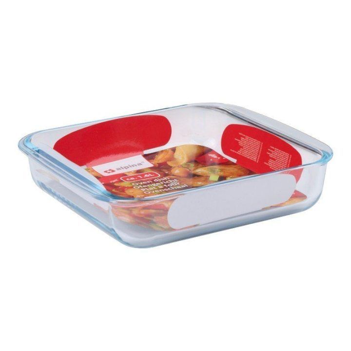Stiklinė orkaitės forma Alpina, 1,6 l