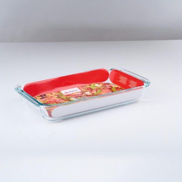 Stiklinė orkaitės forma Alpina, 2,2 l, 34,5 × 20,5 cm