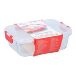 Stiklinė maisto dėžutė su dangteliu 1 l, 21 × 16 × 6 cm, Alpina