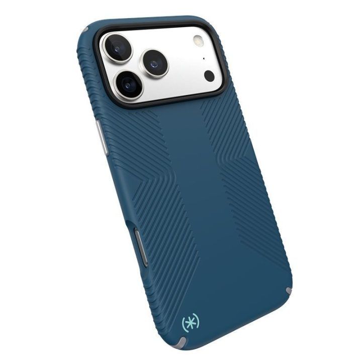 Speck Presidio2 Grip MagSafe dėklas iPhone 17 Pro Max, Deep Sea