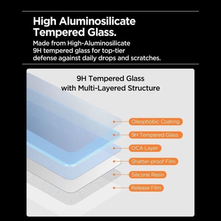Grūdintas stiklas Spigen Glas.tR AlignMaster Slim 3 vnt. iPhone 17