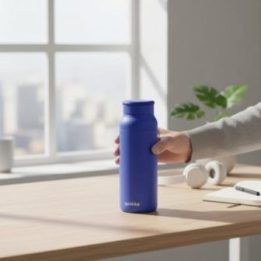 Quokka Echo 690 ml termininė gertuvė, mėlyna