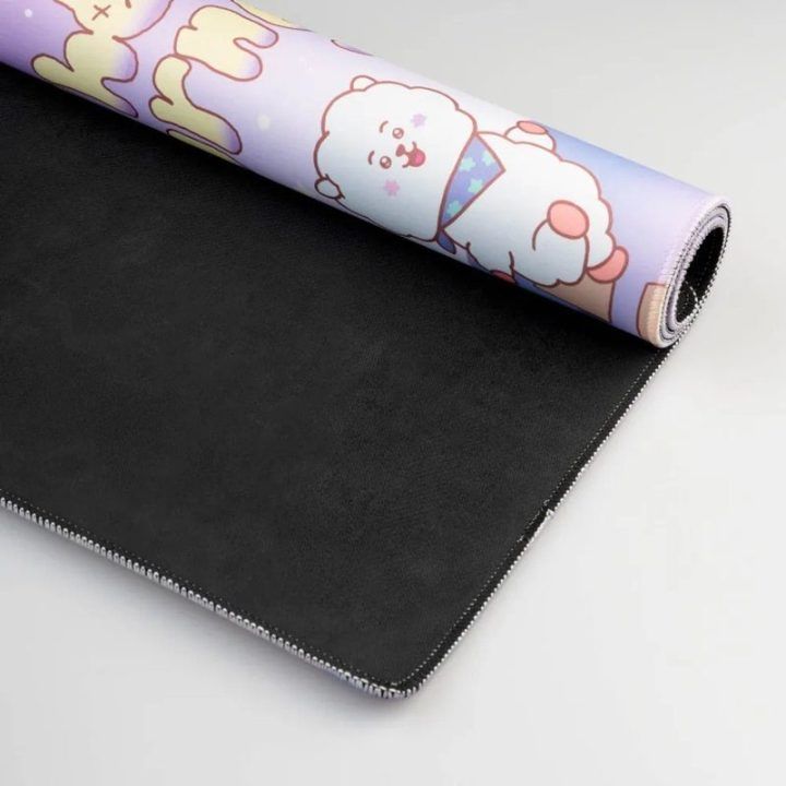BT21 XXL žaidimų ir darbo kilimėlis 80 × 35 cm
