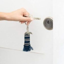 Harry Potter Ravenclaw raktų pakabukas su šaliko motyvu