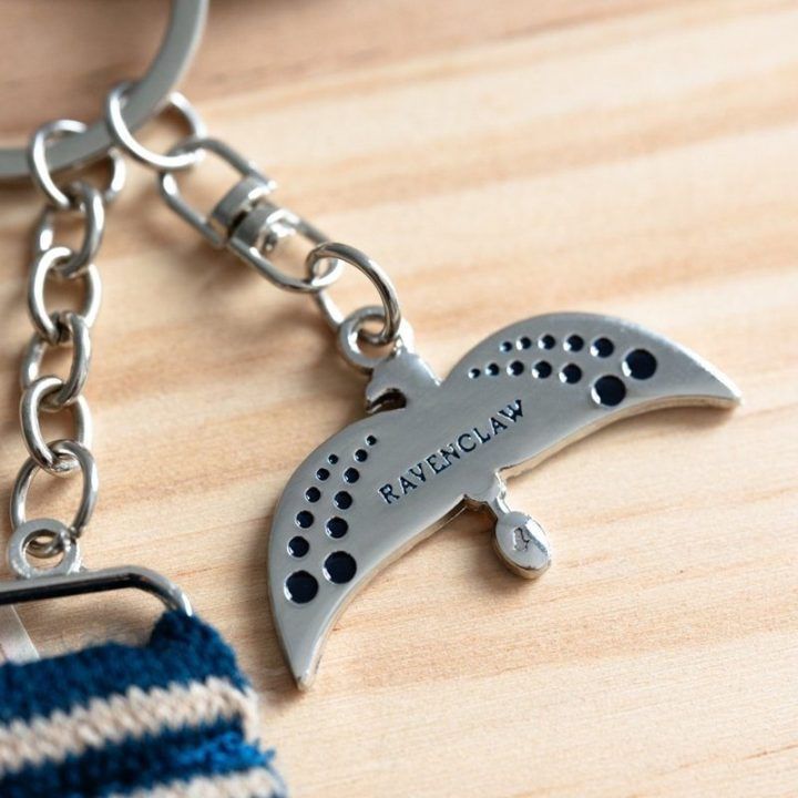 Harry Potter Ravenclaw raktų pakabukas su šaliko motyvu