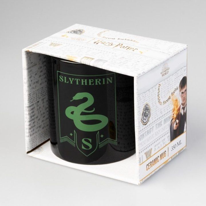 Harry Potter Slytherin keraminis puodelis, 350 ml