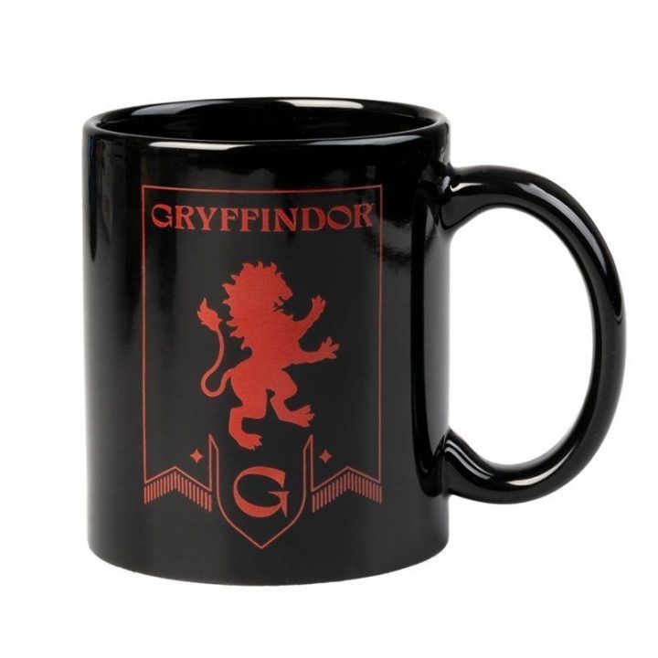 Keraminis puodelis Harry Potter Gryffindor 350 ml su dovanų dėžute