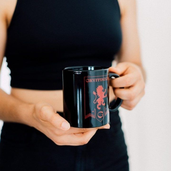 Keraminis puodelis Harry Potter Gryffindor 350 ml su dovanų dėžute