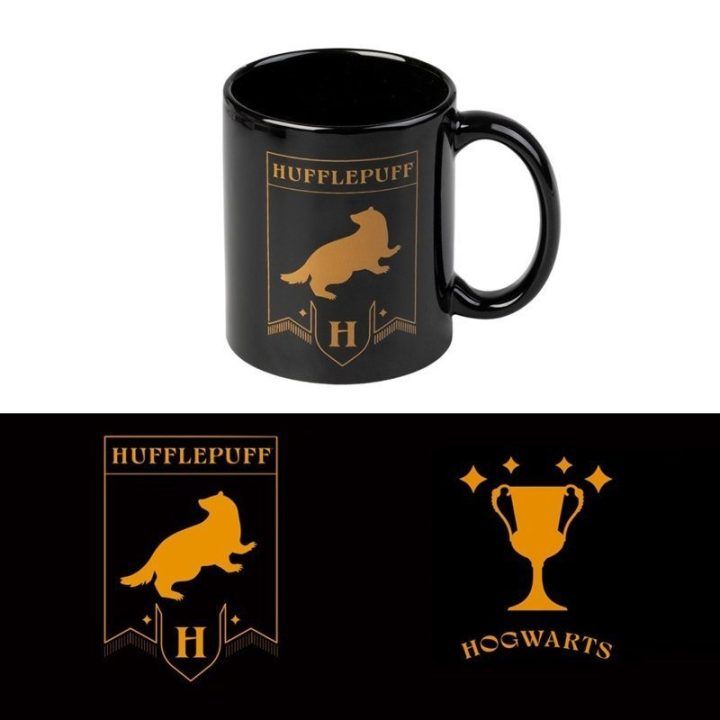 Harry Potter Hufflepuff keraminis puodelis, 350 ml