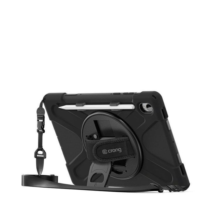 Dėklas Samsung Galaxy Tab S11 11" Crong Defender Plus, juodas