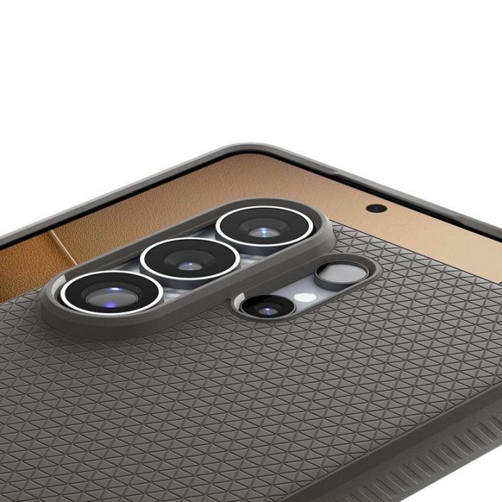 Dėklas Samsung Galaxy S26 Ultra, pilkas Spigen Liquid Air Mag