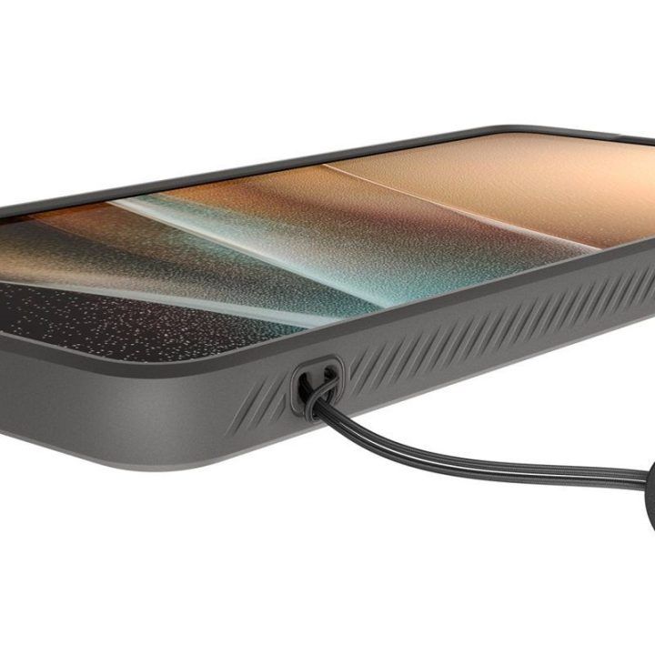 Dėklas Samsung Galaxy S26 Ultra, pilkas Spigen Liquid Air Mag