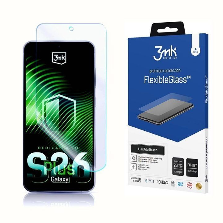 Hibridinis stiklas 3mk FlexibleGlass Samsung Galaxy S26+