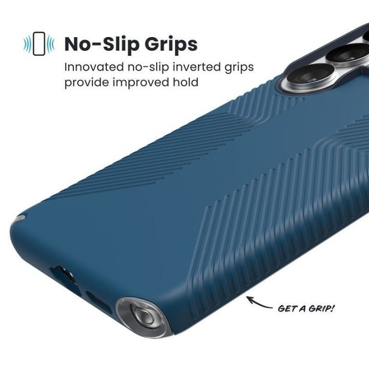 Dėklas Samsung Galaxy S26 Ultra, mėlynas, Speck Presidio®2 Grip Magnet