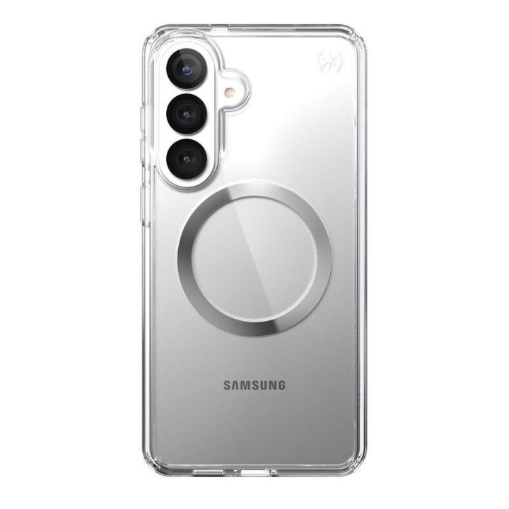 Dėklas Samsung Galaxy S26+ Speck Presidio Perfect-Clear Magnet, permatomas
