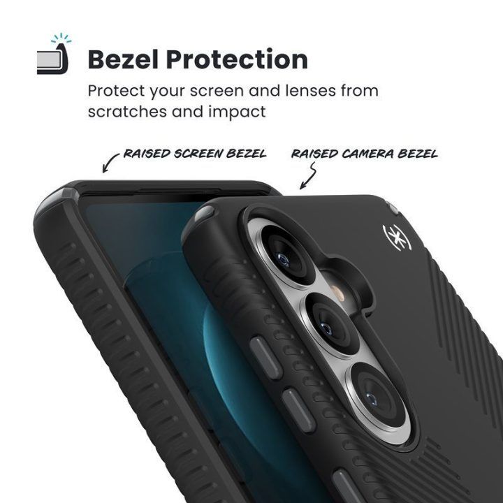 Dėklas Samsung Galaxy S26+ Speck Presidio®2 Grip Magnet, juodas