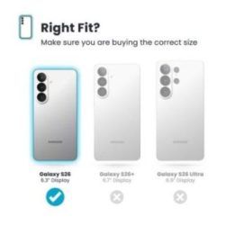 Permatomas dėklas Samsung Galaxy S26 Speck Presidio Perfect-Clear Magnet