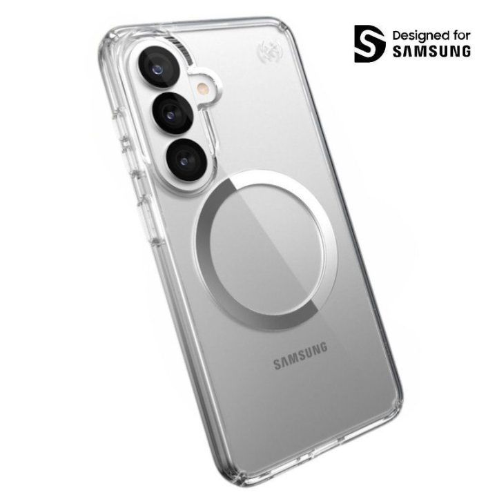 Permatomas dėklas Samsung Galaxy S26 Speck Presidio Perfect-Clear Magnet