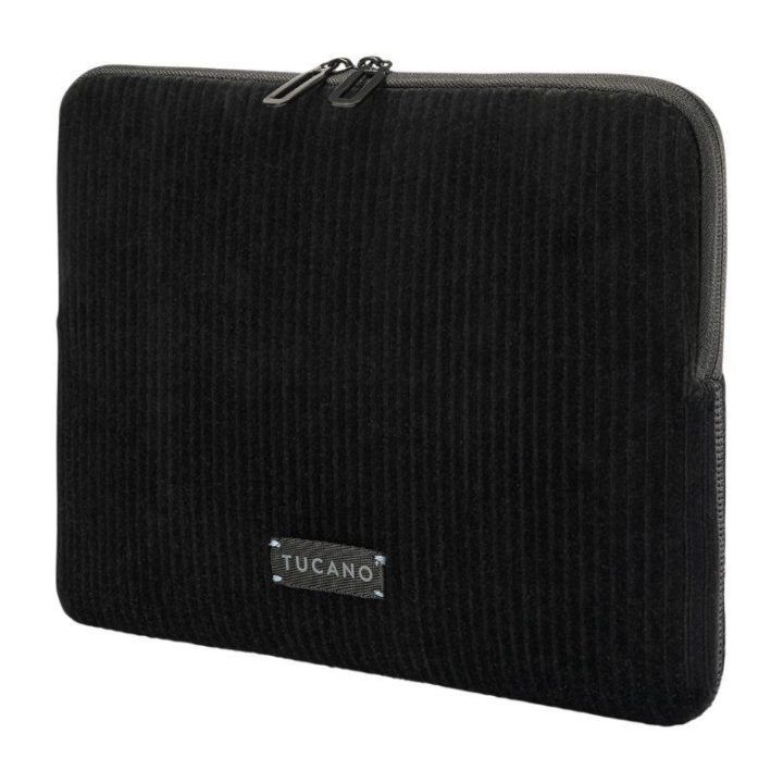 Dėklas MacBook Pro 14" ir nešiojamajam 13", juodas TUCANO Velluto 2