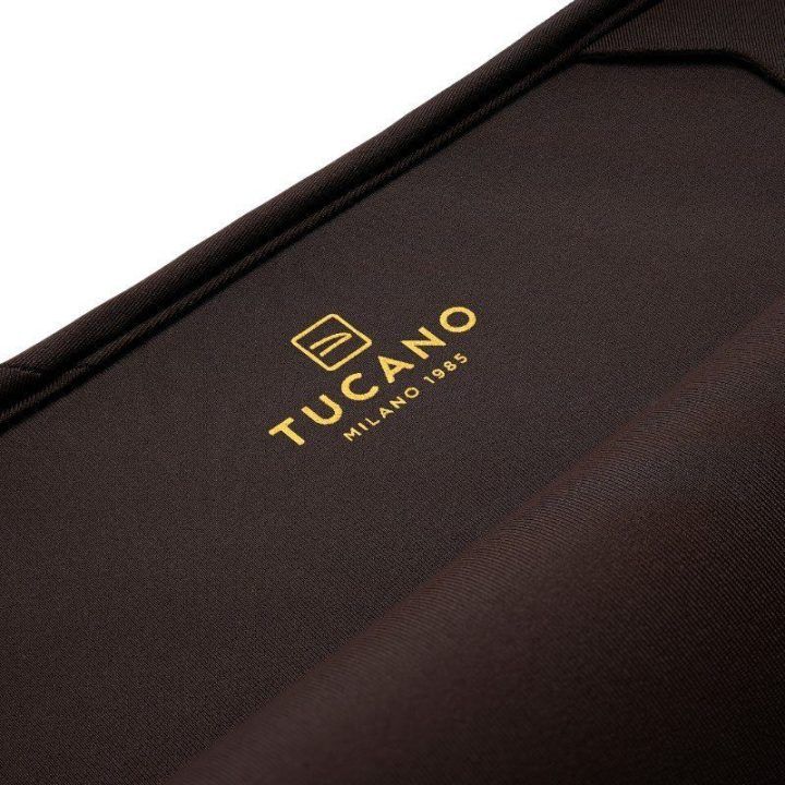 TUCANO Velluto 2 dėklas MacBook Pro 14 ir 13, geltonas