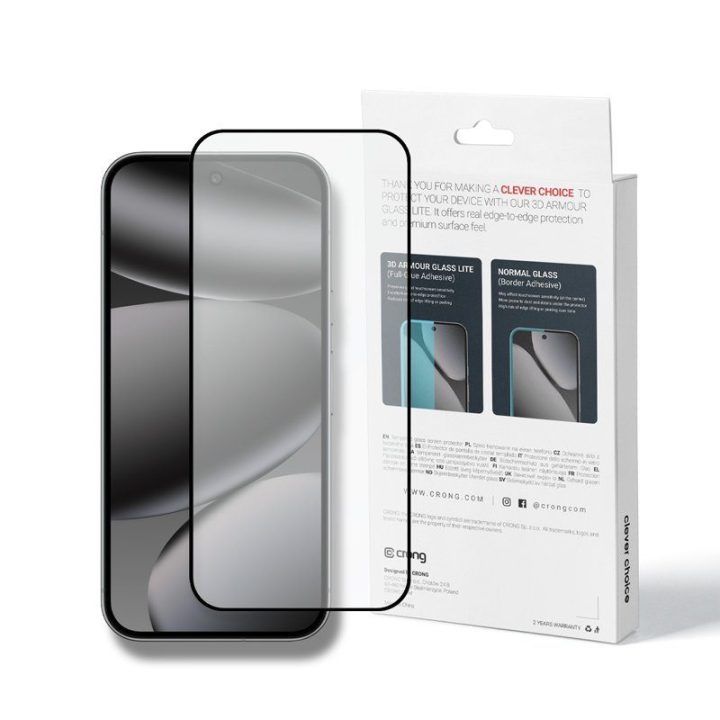 Apsauginis stiklas Google Pixel 9 Pro XL / 10 Pro XL, juodas