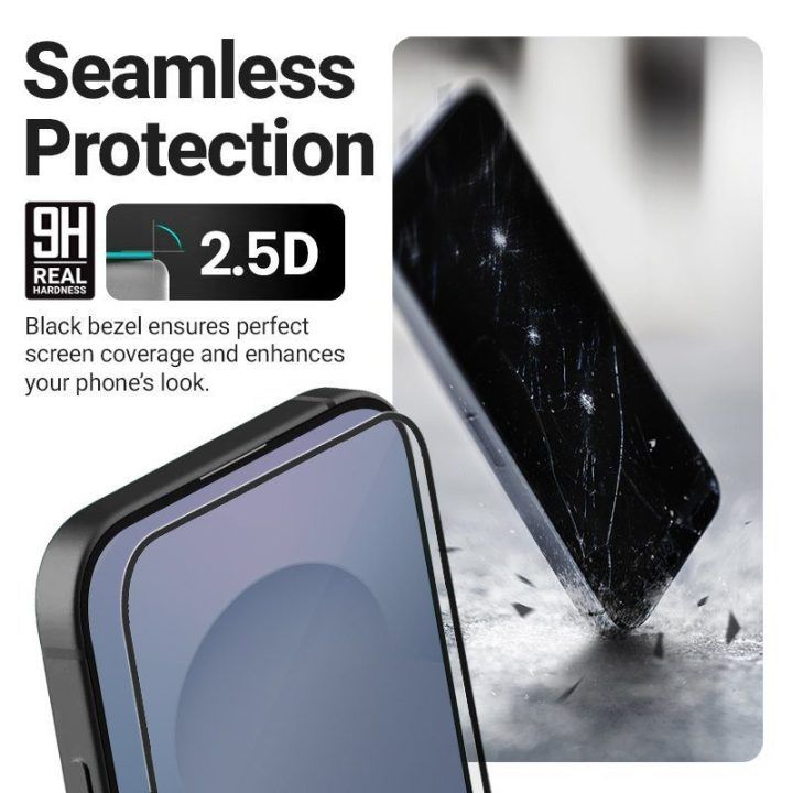 Apsauginis stiklas Google Pixel 9 Pro XL / 10 Pro XL, juodas