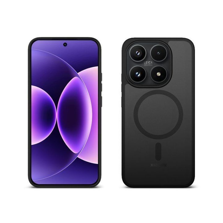 Dėklas Xiaomi 17, juodas Crong Hybrid Matte Magnetic