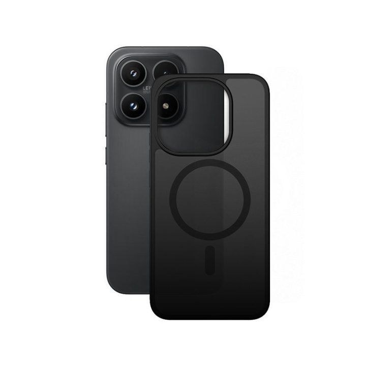 Dėklas Xiaomi 17, juodas Crong Hybrid Matte Magnetic