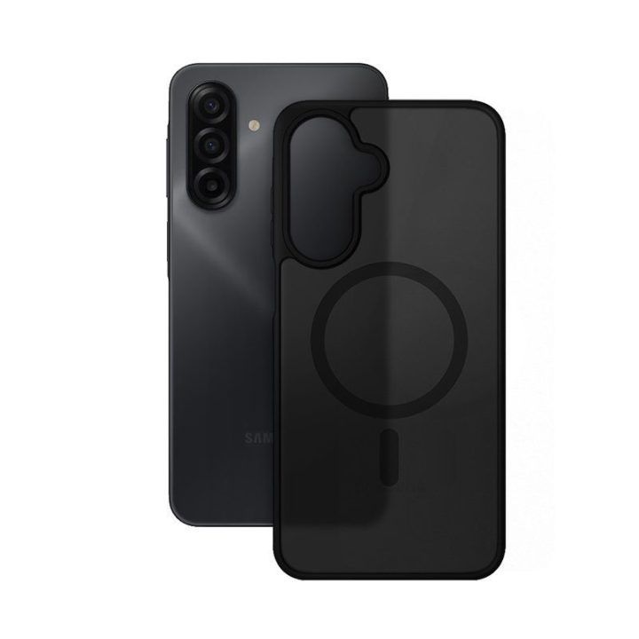 Dėklas Samsung Galaxy A17, juodas, Crong Hybrid Matte Magnetic