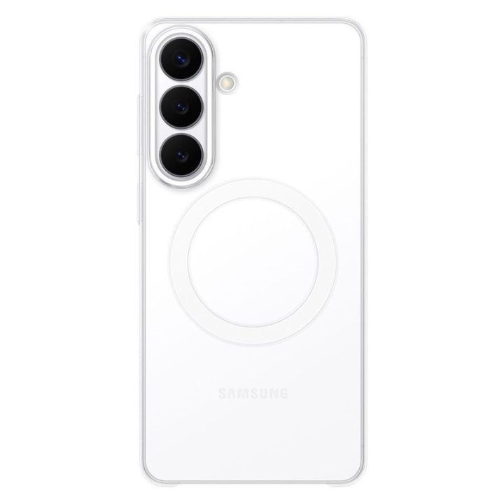 Permatomas dėklas Samsung Galaxy S26+ su magnetais